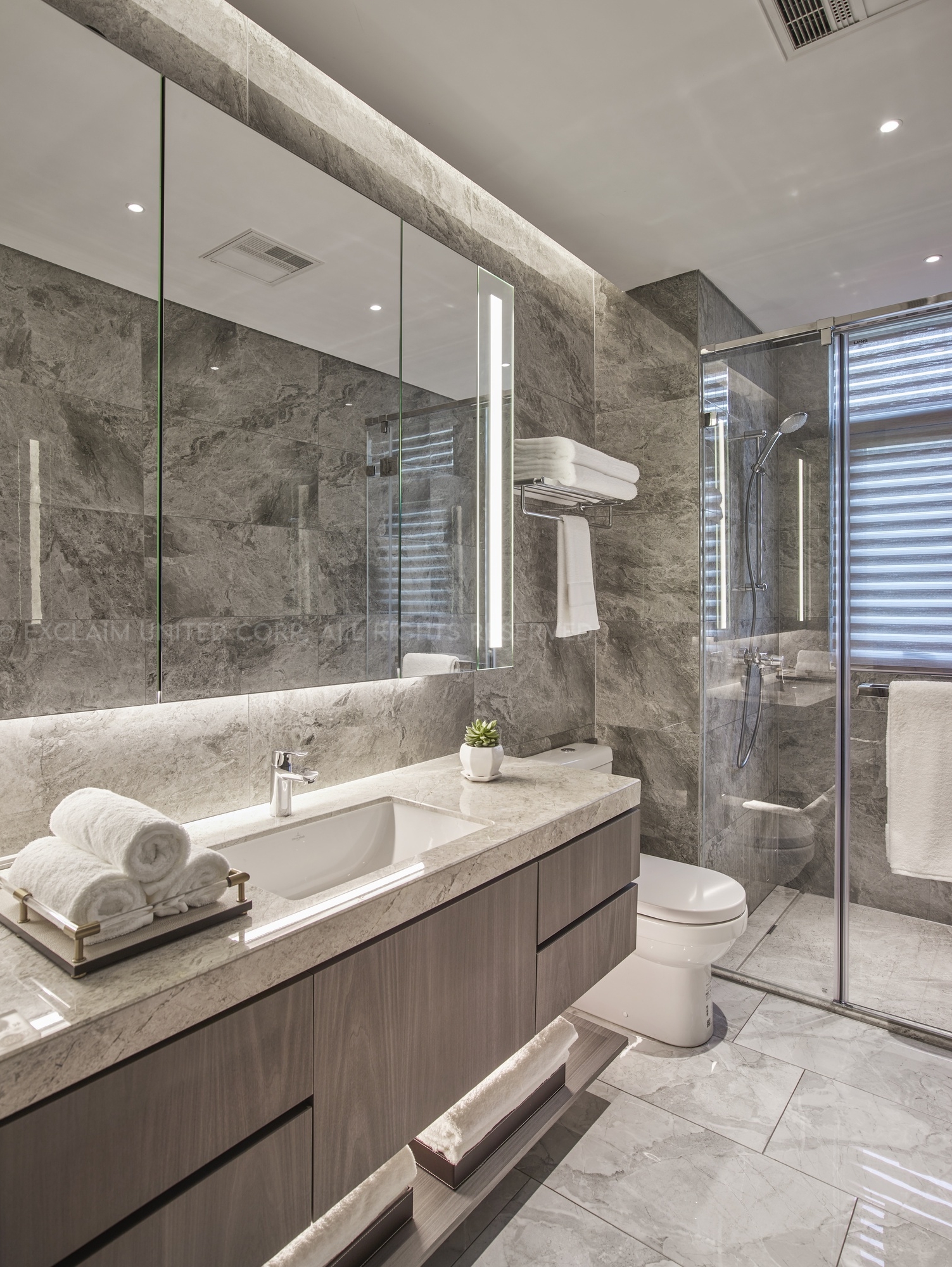 豪宅浴室設計-都會時尚Urban Chic